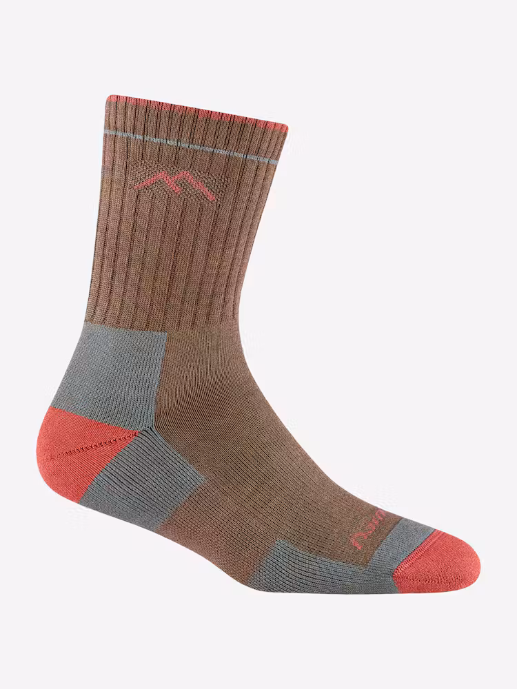 Darn Tough Women's Hiker Micro Crew Midweight Hiking Socks