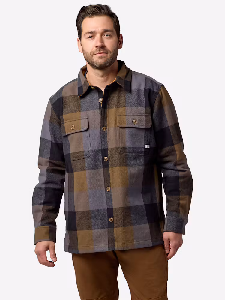 Men??s Pinecrest Heavyweight Flannel Overshirt