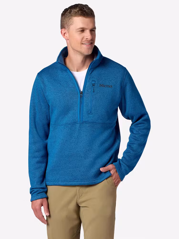 Men's Drop Line Sweater Fleece Half-Zip (Spring 2026)
