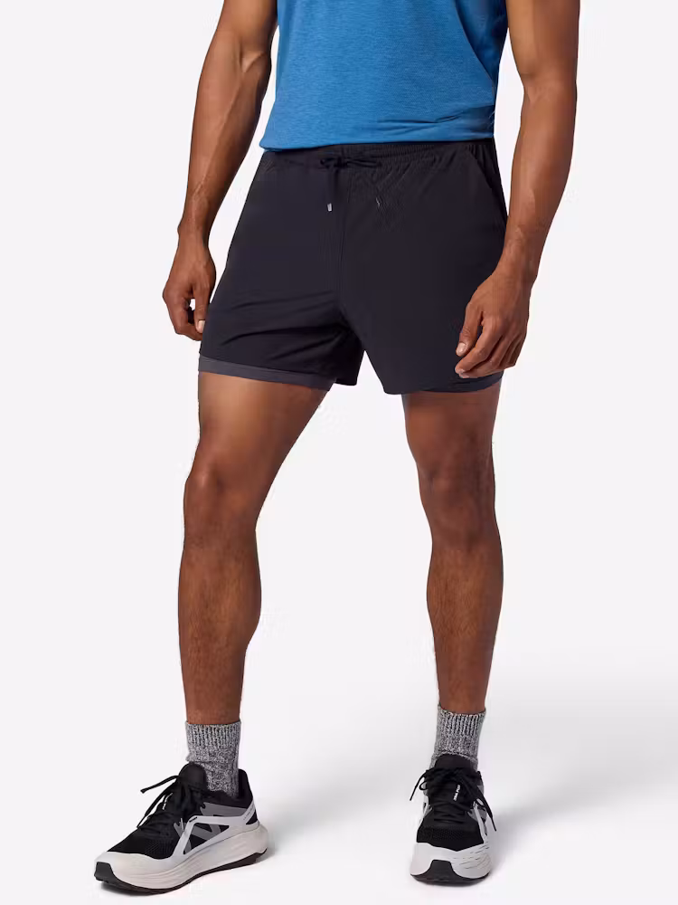 Men's Unpaved Lined Active Short 5"