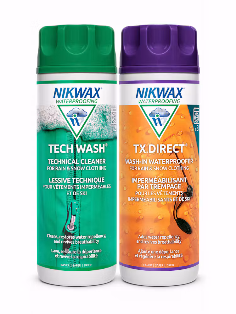 Nikwax Hardshell Clean/Waterproof DUO-Pack