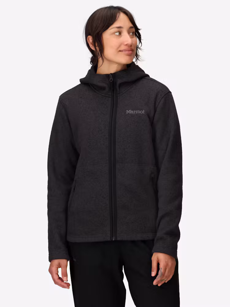 Women's Drop Line Sweater Fleece Full-Zip Hoody (Fall 2025)