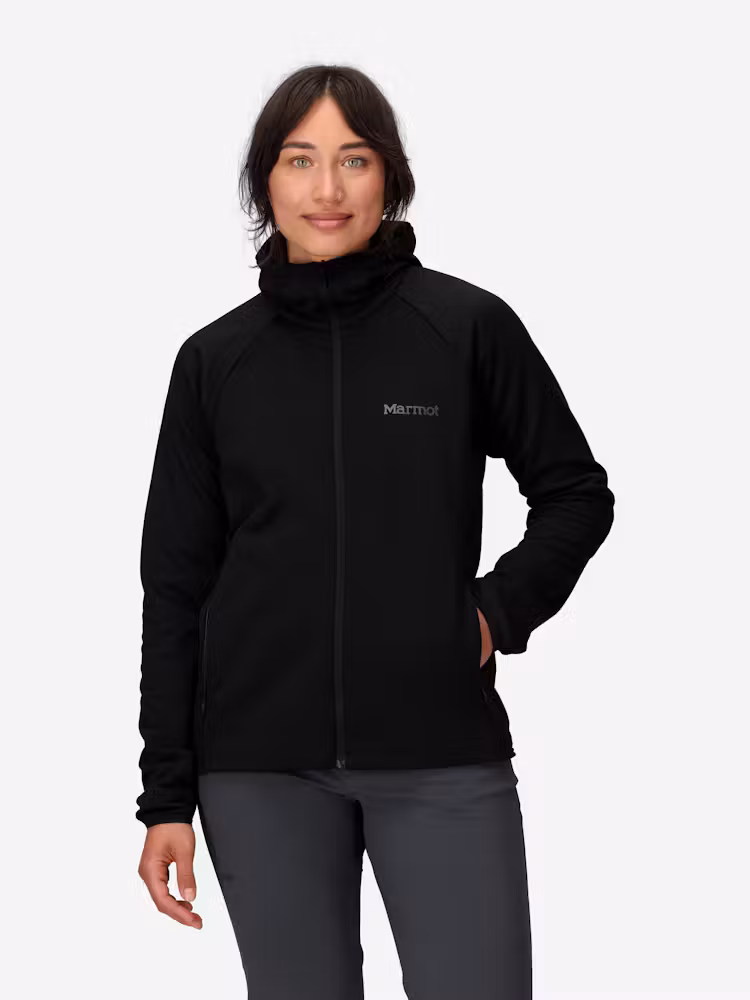 Women's Leconte Tech Grid Full-Zip Fleece Hoody