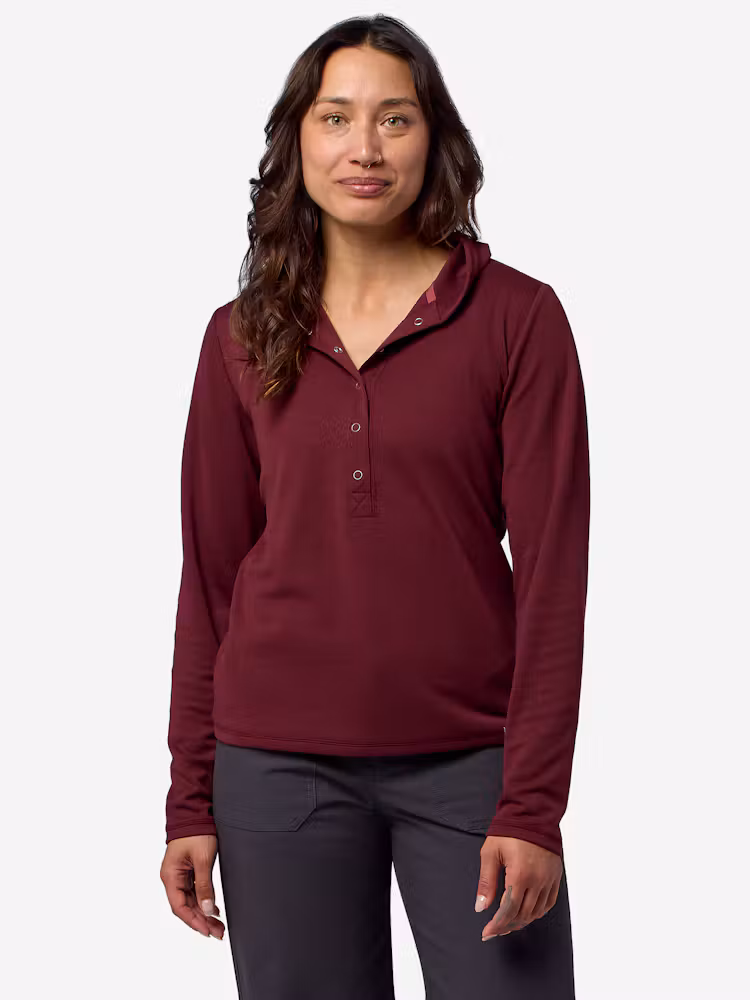 Women's Long-Sleeve Mayacama Henley