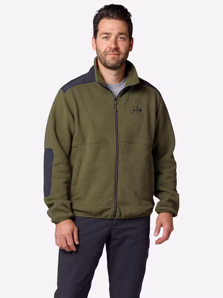 Men??s Wanderer High-Pile Fleece Full-Zip Jacket